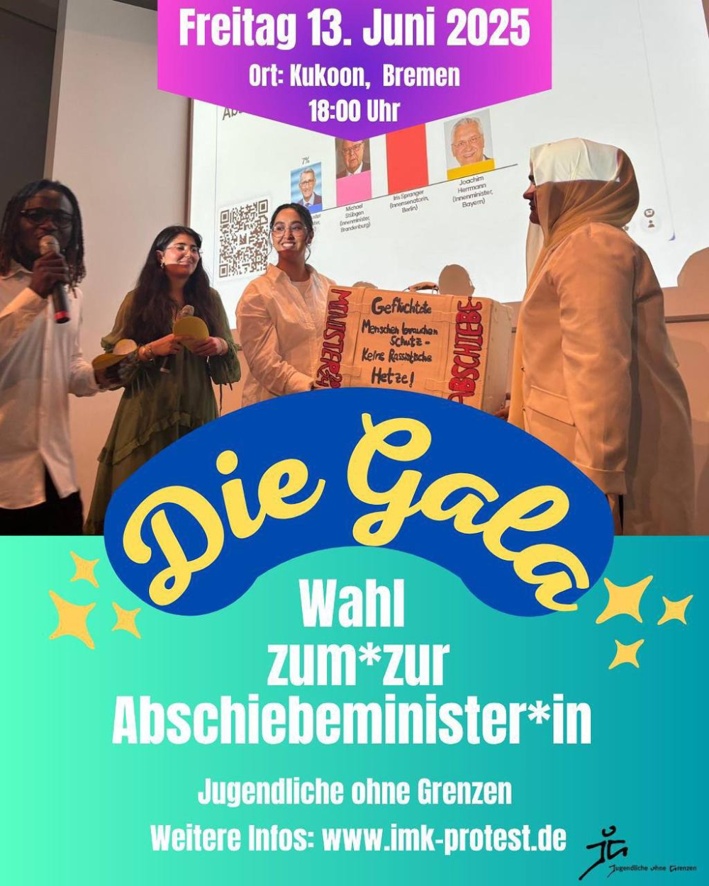 Die Gala - Wahl zu(r)m Abschiebeminister*in
