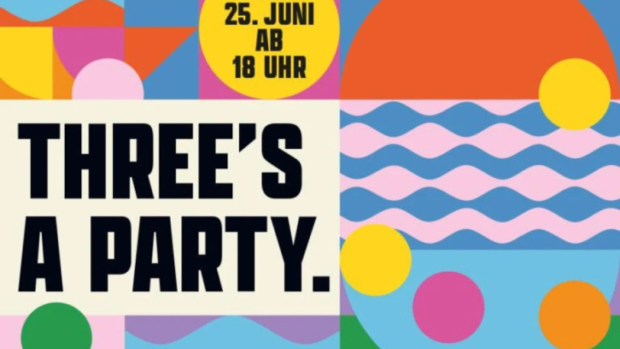 Three’s a Party. Wir feiern: Weserburg, GAK & Künstler:innenhaus Bremen